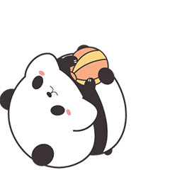 Cute Chubby Panda 2