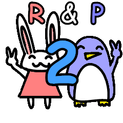 Penguin Ayou & Rabbit Lunglung-40 icons2