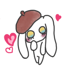 Rabbit`s azenda sticker