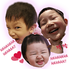 Cute children's daily --by lu