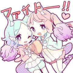 YUMEUSA girl sticker 2