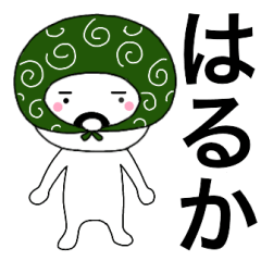 Thief's neme sticker Haruka
