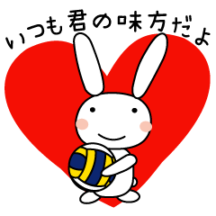 Volleyball rabbit Supports ver.