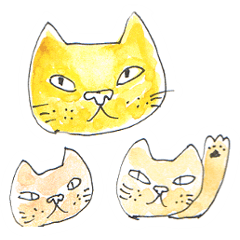 Colorful and Artistic Cats in Spanish