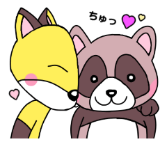 raccoon dog and fox's love life