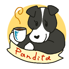 Panda of the puppy live in Mexico