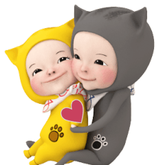 Love[CAT]Love[Japanese AnimationSticker]