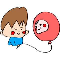 balloon girl & boy