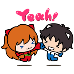 Eva Micro Macro Line Stickers Line Store Eva Micro Macro Line Stickers Line Store