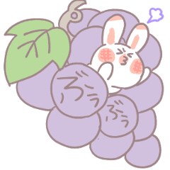 ダジャレ風 フルーツ うさもちーず Line スタンプ Line Store