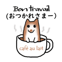 フランス語を話すフェレット Line スタンプ Line Store フランス語を話すフェレット Line スタンプ Line Store