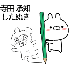terada no Rabbit Sticker