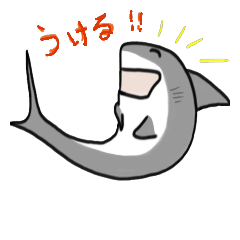 shark sticker!!