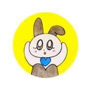 Bunny in the full moon