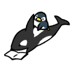 おっとりシャチと気まぐれペンギン Line スタンプ Line Store おっとりシャチと気まぐれペンギン Line スタンプ Line Store