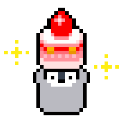 ドット絵 腹ペコペンギン Line スタンプ Line Store ドット絵 腹ペコペンギン Line スタンプ Line Store