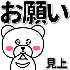 見上専用デカ文字