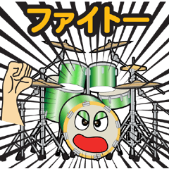 Drum support Sticker