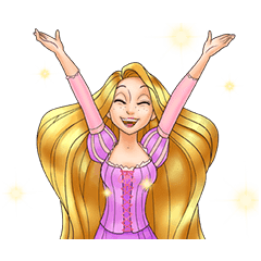 Disney Princess Animated Stickers Line Stickers Line Store