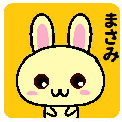 Masami is a rabbit