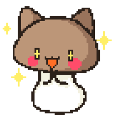 "Cat shimeji" sticker