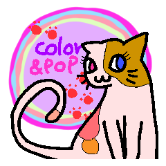 colorful & pop cats