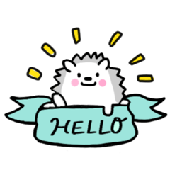Cute Hedgehog /handwrite