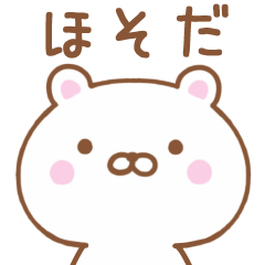 Simple Message Bear Used by HOSODA