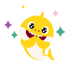 Cute Shark Sticker Set, Baby Shark Stickers