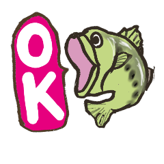 バス釣りやけど Line スタンプ Line Store