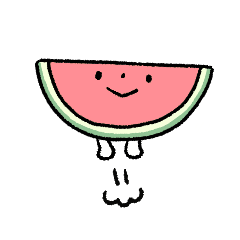 Watermelon's sticker