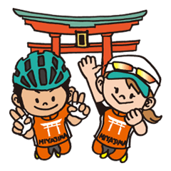 Miyajima triathlon Sticker