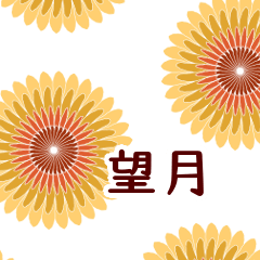 Mochiduki and Flower