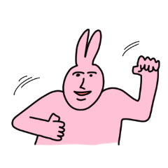 My friend rabbit – LINE stickers | LINE STORE