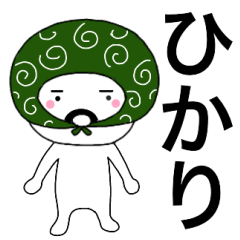 Thief's neme sticker Hikari