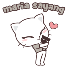 Sticker Nama : Maria