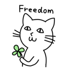 The freedom cat