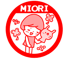 [MOVE]"MIORI" only name sticke_<seal>