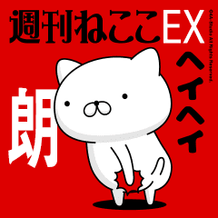 Move "AKIRA" name sticker feature 2
