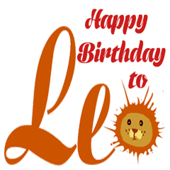 Happy Birthday to Leo friends