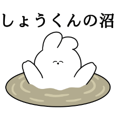 I love sho-kun Rabbit Sticker