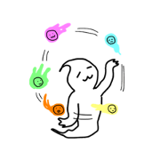 Cute funny ghost ver. no character