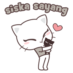 Sticker Nama : Siska