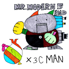 摩登先生(MR.MODERN)5 x 數位人(3C MAN)