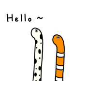Cute Garden Eel