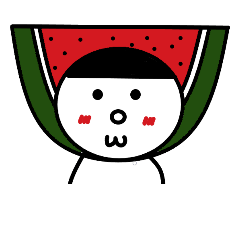 stickers of watermelon