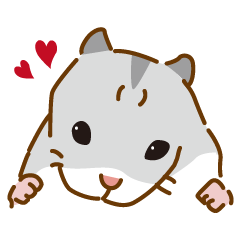KAKU's hamster_gray