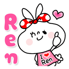 I love Ren. Usagi Ribbon 1