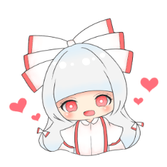 Touhou Project mokou sticker