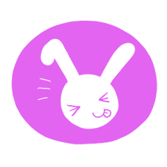 うさぎかお 文字なし Line スタンプ Line Store